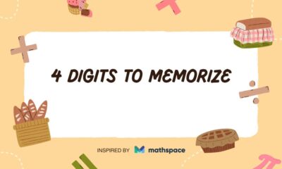 4 digits to memorize